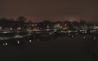 Kraków widok na Most Grunwaldzki - 26-11-2025 01:19