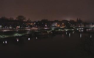 Kraków widok na Most Grunwaldzki - 26-11-2025 01:27