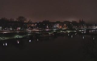Kraków widok na Most Grunwaldzki - 26-11-2025 01:42