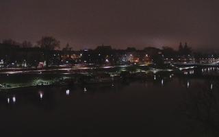 Kraków widok na Most Grunwaldzki - 26-11-2025 01:57