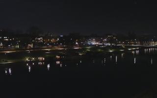 Kraków widok na Most Grunwaldzki - 08-12-2025 20:51