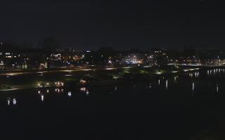 Kraków widok na Most Grunwaldzki - 08-12-2025 20:58