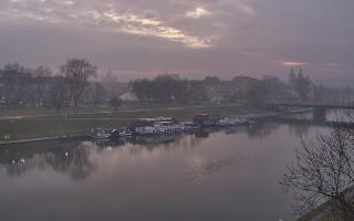 Kraków widok na Most Grunwaldzki - 10-12-2025 05:59