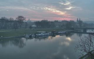 Kraków widok na Most Grunwaldzki - 10-12-2025 06:07