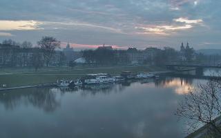 Kraków widok na Most Grunwaldzki - 10-12-2025 06:15