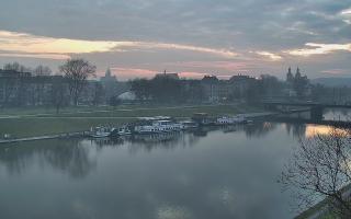 Kraków widok na Most Grunwaldzki - 10-12-2025 06:22