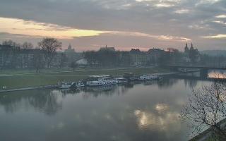 Kraków widok na Most Grunwaldzki - 10-12-2025 06:30