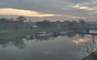 Kraków widok na Most Grunwaldzki - 10-12-2025 06:37