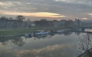 Kraków widok na Most Grunwaldzki - 10-12-2025 06:53