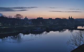Kraków widok na Most Grunwaldzki - 13-12-2025 05:43