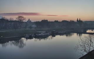 Kraków widok na Most Grunwaldzki - 13-12-2025 06:06