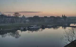 Kraków widok na Most Grunwaldzki - 13-12-2025 06:21