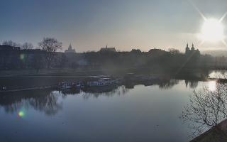 Kraków widok na Most Grunwaldzki - 13-12-2025 07:14