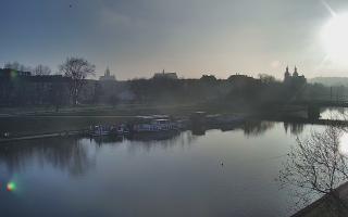 Kraków widok na Most Grunwaldzki - 13-12-2025 07:29
