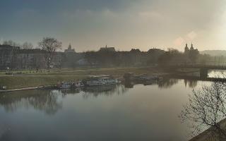 Kraków widok na Most Grunwaldzki - 13-12-2025 08:38