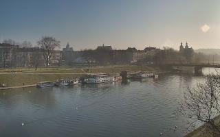 Kraków widok na Most Grunwaldzki - 13-12-2025 09:31