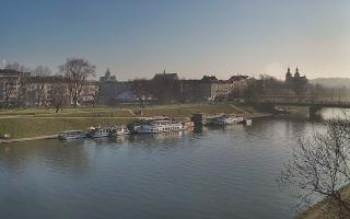 Kraków widok na Most Grunwaldzki - 13-12-2025 09:54