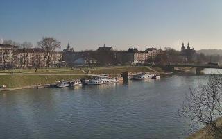 Kraków widok na Most Grunwaldzki - 13-12-2025 10:24