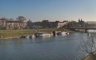 Kraków widok na Most Grunwaldzki - 13-12-2025 10:47