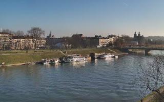 Kraków widok na Most Grunwaldzki - 13-12-2025 11:10