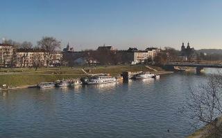 Kraków widok na Most Grunwaldzki - 13-12-2025 11:25