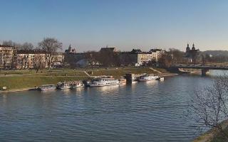 Kraków widok na Most Grunwaldzki - 13-12-2025 11:32