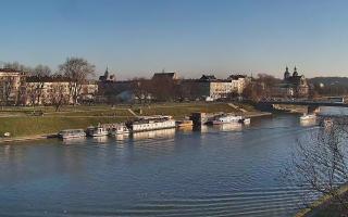 Kraków widok na Most Grunwaldzki - 13-12-2025 12:10