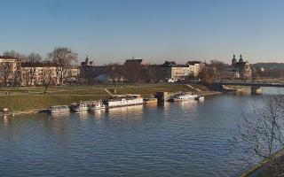 Kraków widok na Most Grunwaldzki - 13-12-2025 12:18