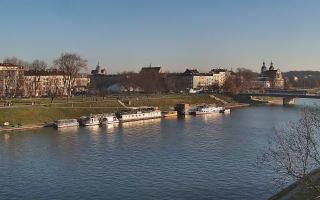 Kraków widok na Most Grunwaldzki - 13-12-2025 12:41