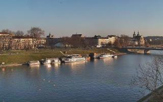 Kraków widok na Most Grunwaldzki - 13-12-2025 12:56