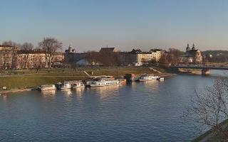 Kraków widok na Most Grunwaldzki - 13-12-2025 13:03
