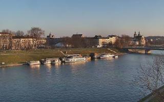 Kraków widok na Most Grunwaldzki - 13-12-2025 13:11