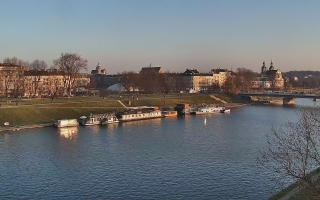 Kraków widok na Most Grunwaldzki - 13-12-2025 13:26