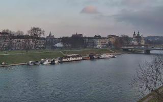 Kraków widok na Most Grunwaldzki - 13-12-2025 13:49