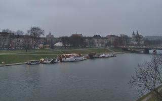 Kraków widok na Most Grunwaldzki - 13-12-2025 14:27