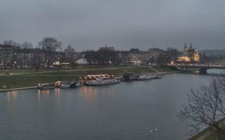 Kraków widok na Most Grunwaldzki - 13-12-2025 14:42