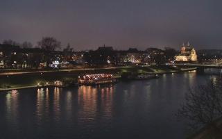 Kraków widok na Most Grunwaldzki - 13-12-2025 15:05