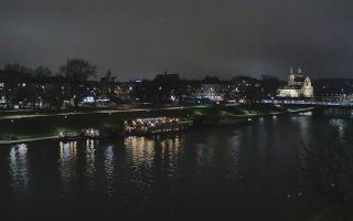 Kraków widok na Most Grunwaldzki - 13-12-2025 15:50