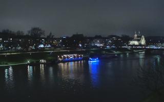 Kraków widok na Most Grunwaldzki - 13-12-2025 16:28