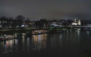 Kraków widok na Most Grunwaldzki - 13-12-2025 17:21