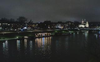 Kraków widok na Most Grunwaldzki - 13-12-2025 18:07