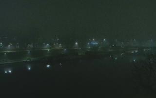 Kraków widok na Most Grunwaldzki - 14-12-2025 22:12