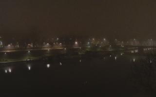 Kraków widok na Most Grunwaldzki - 14-12-2025 23:35