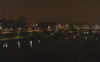 Kraków widok na Most Grunwaldzki - 14-12-2025 23:51