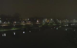 Kraków widok na Most Grunwaldzki - 14-12-2025 23:58