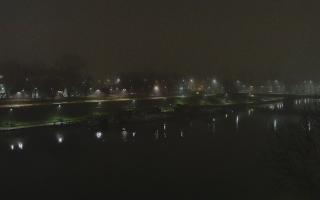 Kraków widok na Most Grunwaldzki - 15-12-2025 00:21