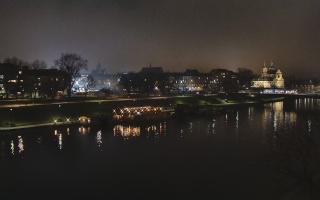 Kraków widok na Most Grunwaldzki - 16-12-2025 19:14