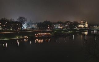 Kraków widok na Most Grunwaldzki - 16-12-2025 19:22