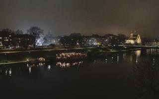 Kraków widok na Most Grunwaldzki - 16-12-2025 19:37