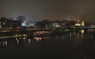 Kraków widok na Most Grunwaldzki - 16-12-2025 19:44